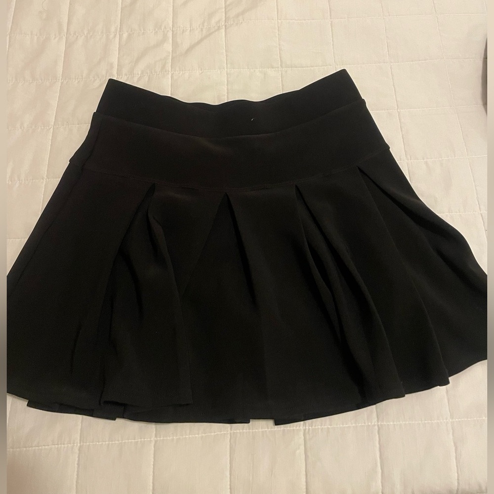 Chic Black Skater Skirt